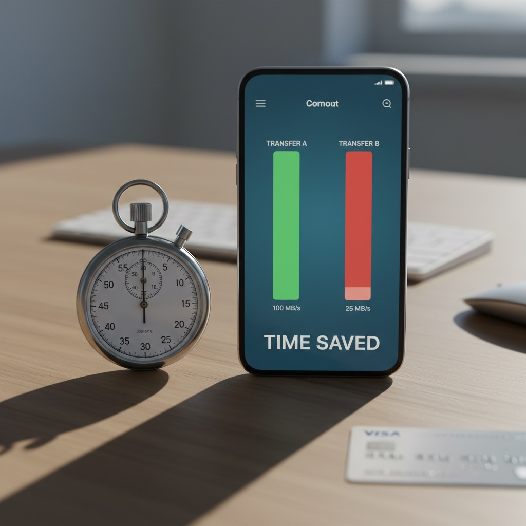 Sammenligning af udbetalingstider