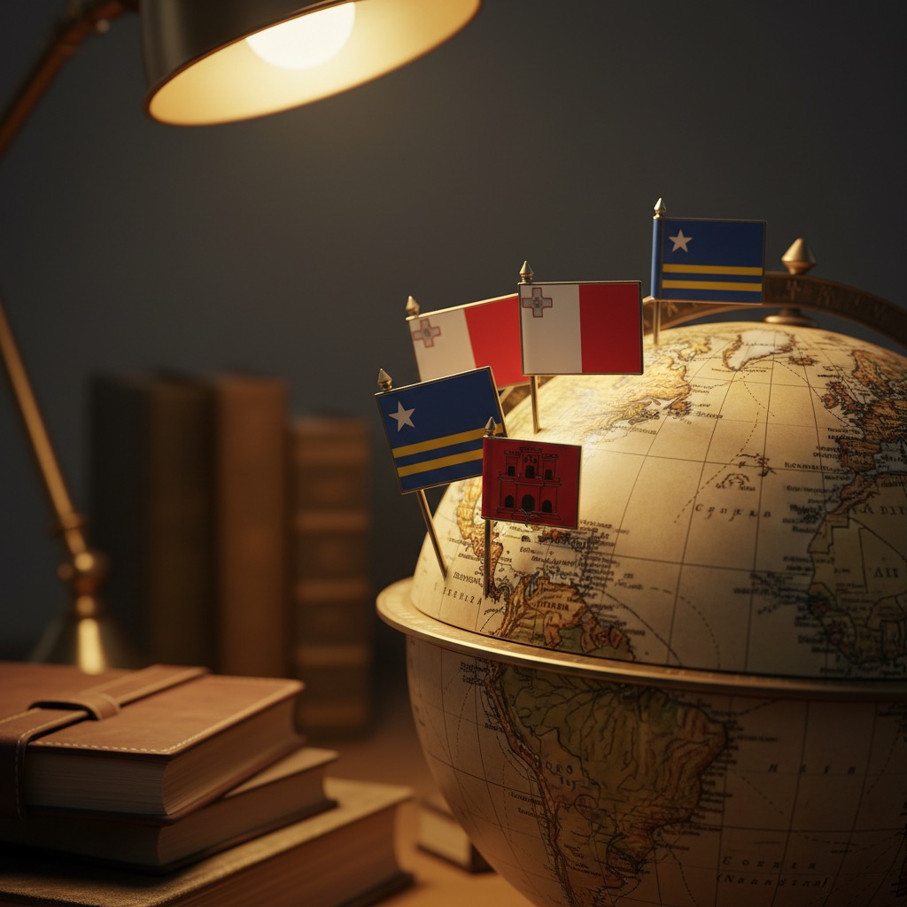 Internationale casino-licenser fra Malta, Curacao og Gibraltar