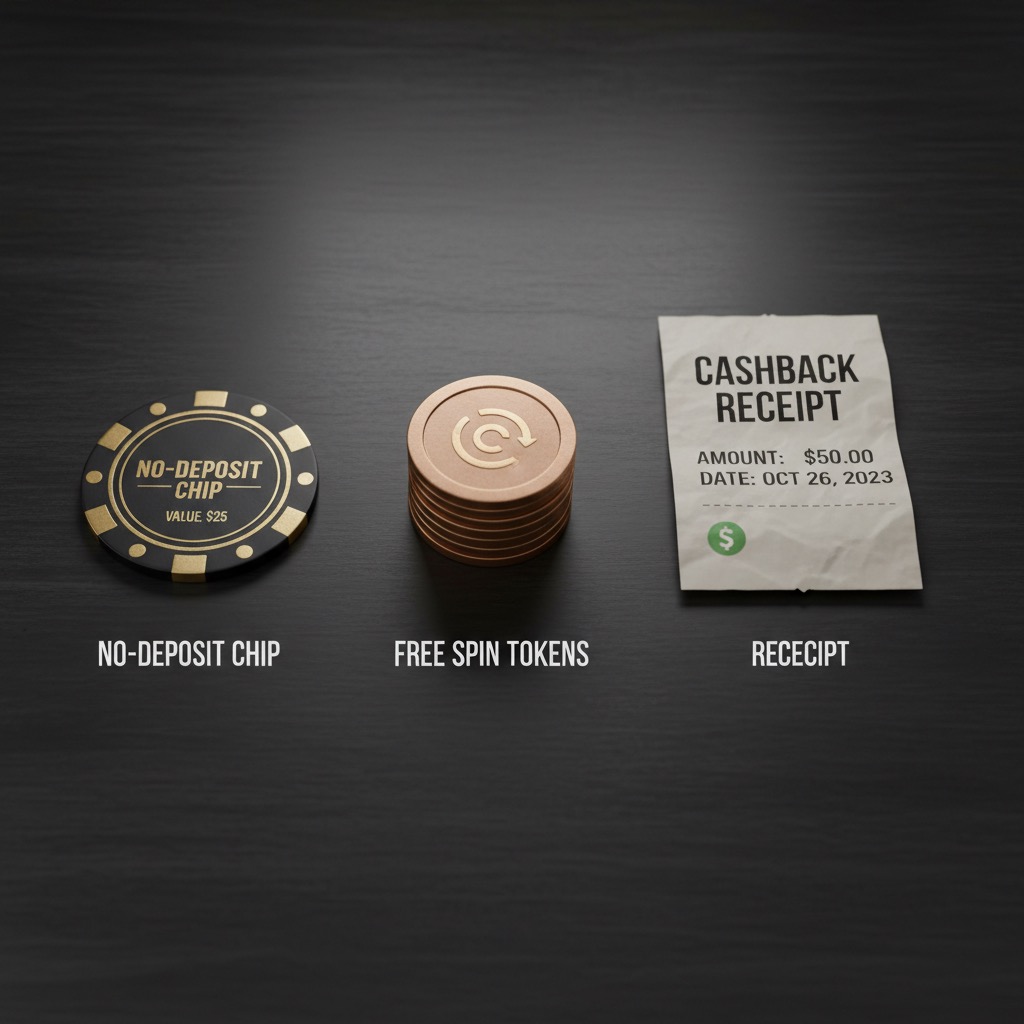 Typer af bonusser uden gennemspilskrav